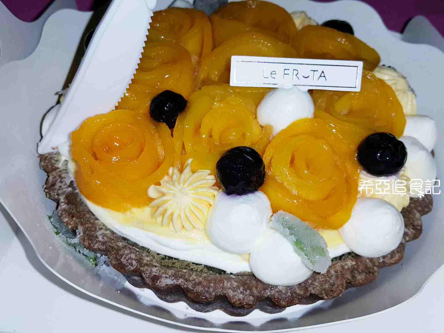 【甜點推薦】朗芙 の 花神芒果塔 ➽ 夏季特產芒果甜點系列 IV – 蛋奶素