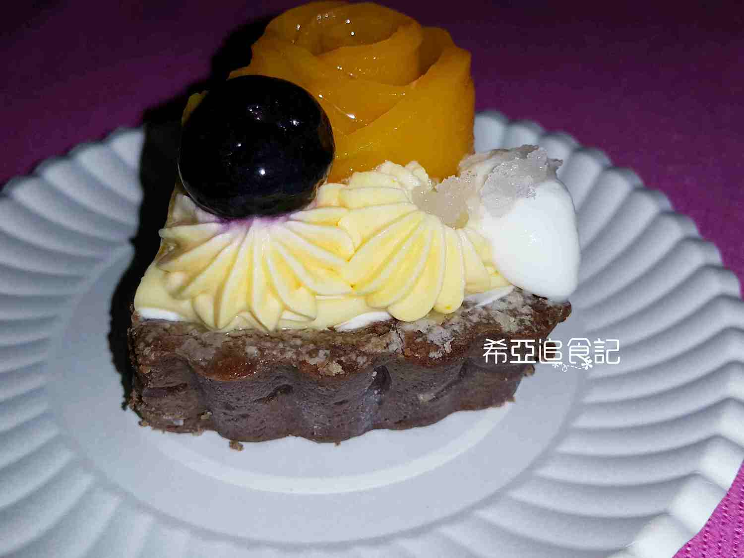 【甜點推薦】朗芙 の 花神芒果塔 ➽ 夏季特產芒果甜點系列 IV – 蛋奶素