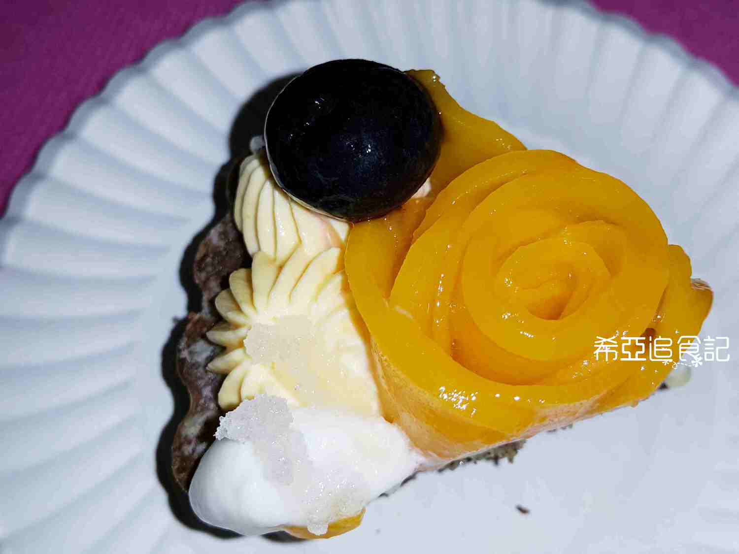 【甜點推薦】朗芙 の 花神芒果塔 ➽ 夏季特產芒果甜點系列 IV – 蛋奶素