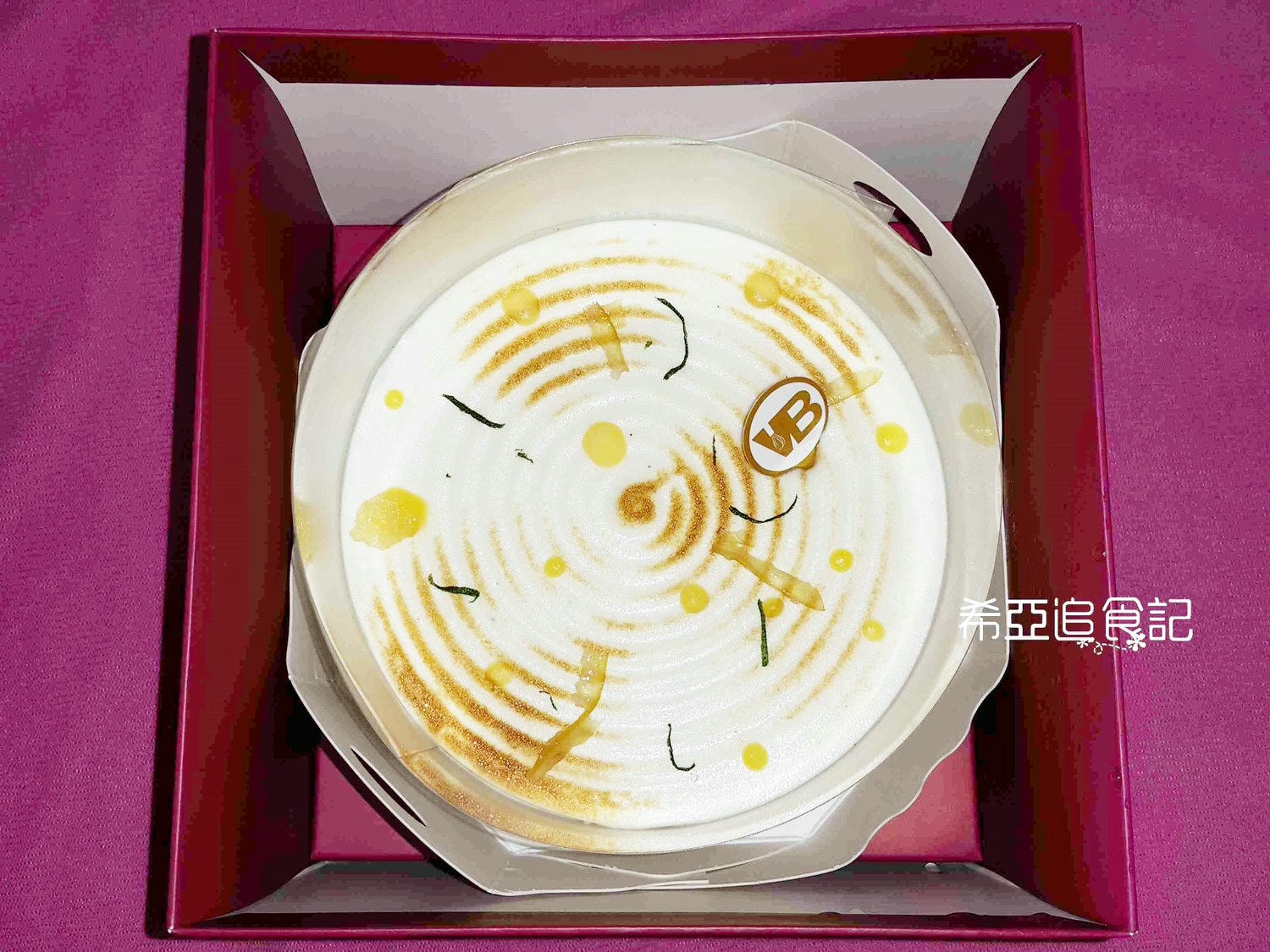 檸檬馬告生乳酪