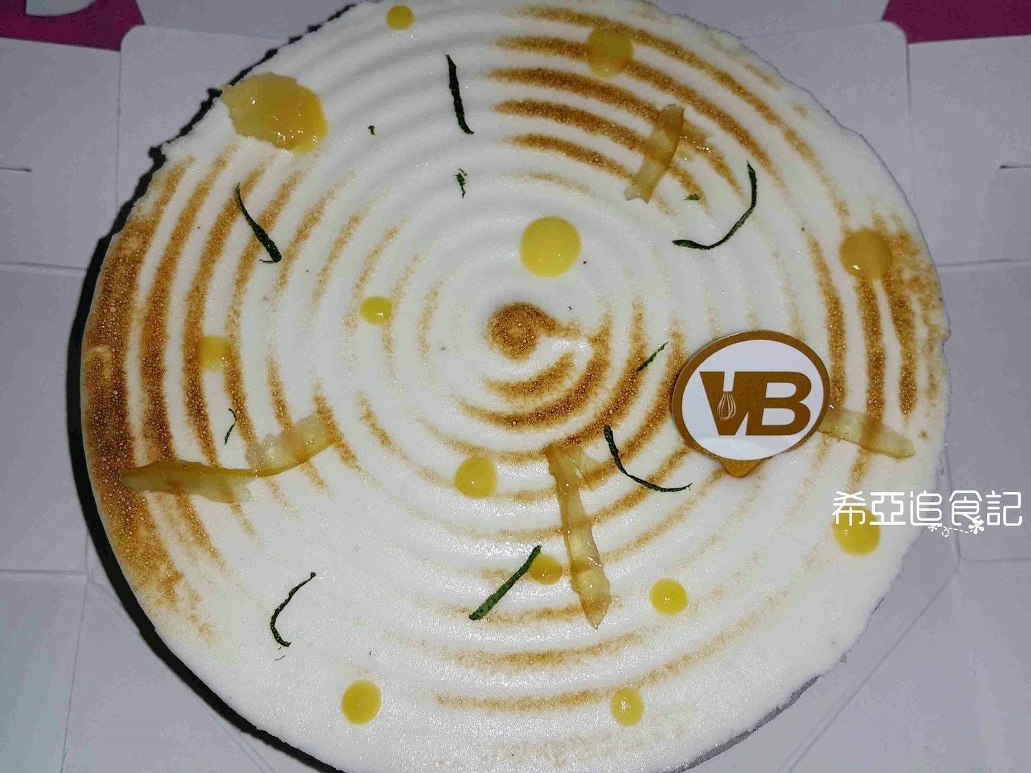 檸檬馬告生乳酪