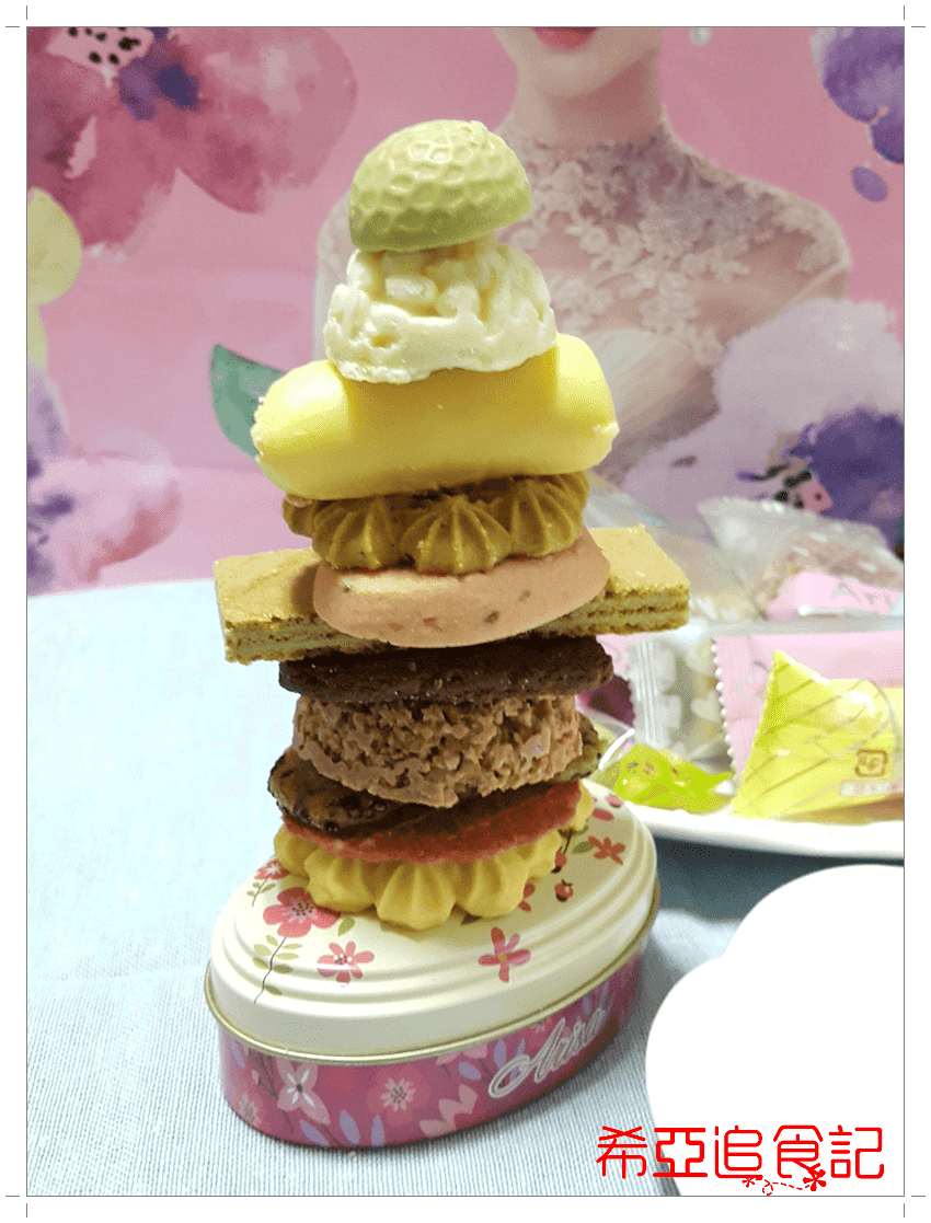 ARISA 巧克力糖盒 + ARISA #6號餅乾茶點組