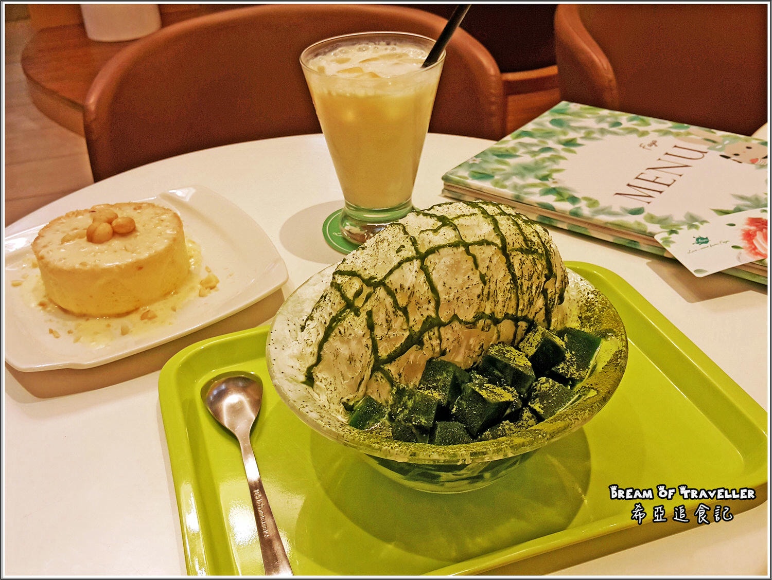 【冰淇淋推薦】法雅花園冰品甜點  の 抹茶提拉米蘇  & 芒果仙子 & 夏威夷厚鬆餅  & 焦糖牛奶 (台中/西屯區/逢甲商圈) ➽ 趕緊抓住夏天尾巴 吃雪花冰