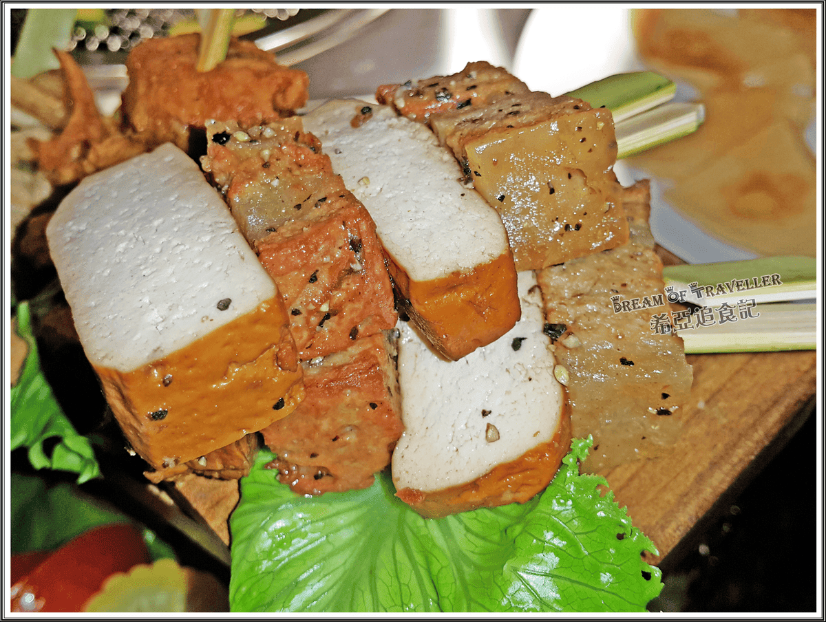 【素燒烤推薦】將進酒-素 燒烤殿Vegetarian BBQ の 進套餐(台中/西區) ➽ 台中第一家素食燒烤 - 第43張圖 素食燒烤