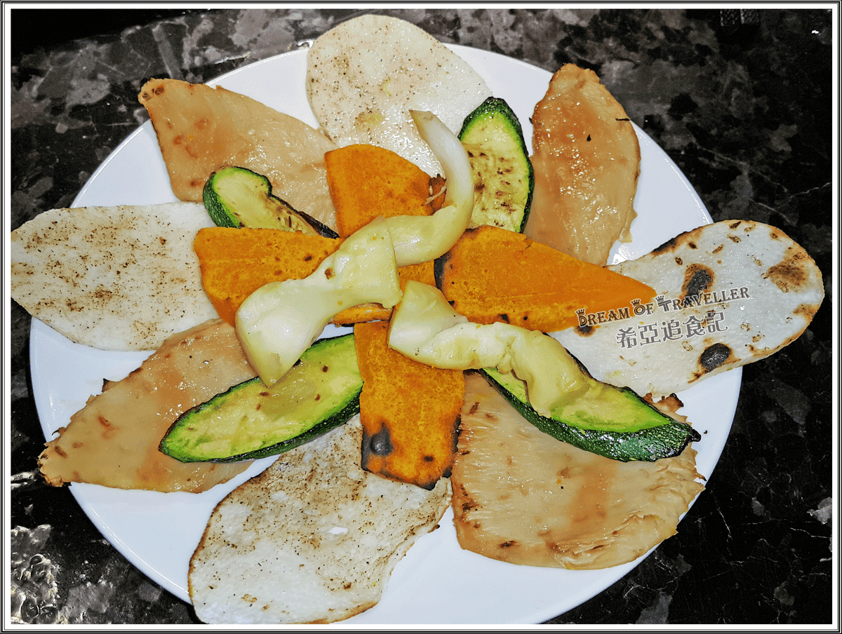 【素燒烤推薦】將進酒-素 燒烤殿Vegetarian BBQ の 進套餐(台中/西區) ➽ 台中第一家素食燒烤 - 第27張圖 素食燒烤