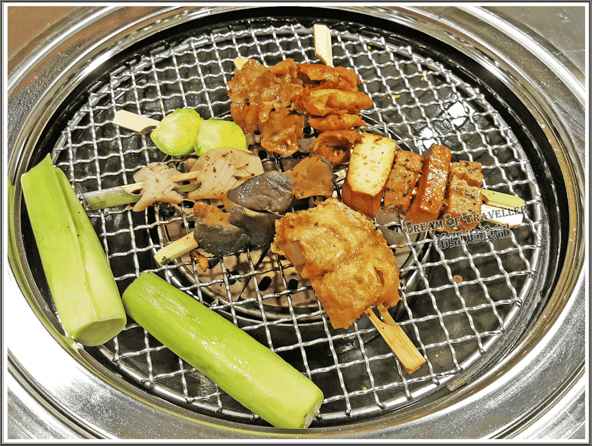 【素燒烤推薦】將進酒-素 燒烤殿Vegetarian BBQ の 進套餐(台中/西區) ➽ 台中第一家素食燒烤 - 第42張圖 素食燒烤