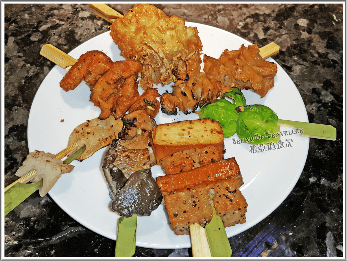【素燒烤推薦】將進酒-素 燒烤殿Vegetarian BBQ の 進套餐(台中/西區) ➽ 台中第一家素食燒烤 - 第50張圖 素食燒烤