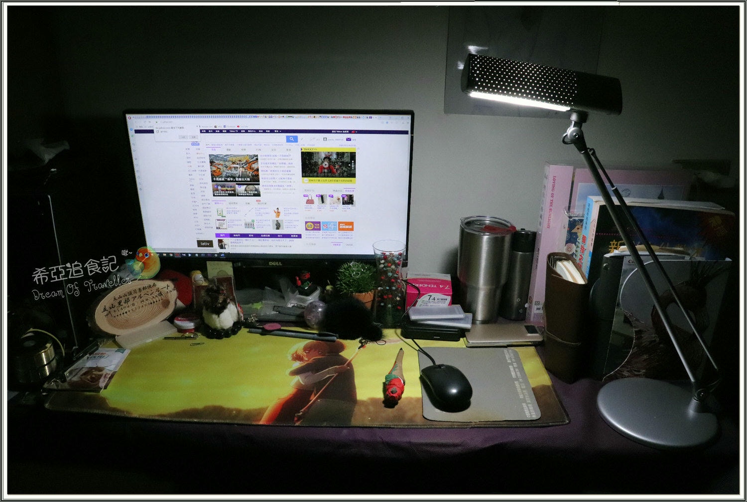 【檯燈/分享】喜萬年SYLVANIA の 第二代 LED小小冰極光護眼檯燈-雙色切換版 ➽ 靈魂之窗要保護，有個護眼檯燈是相當重要的