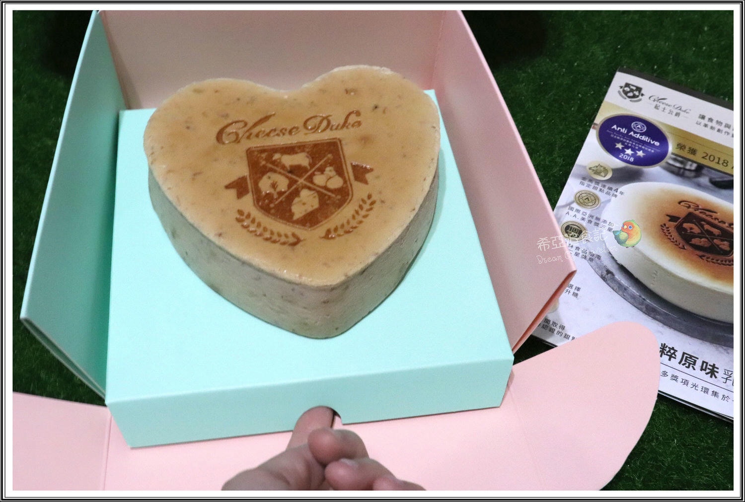 【濃情蜜意蛋糕推薦】起士公爵 の 荔枝玫瑰乳酪蛋糕 ➽ 愛吃乳酪蛋糕絕對不能錯過~第三彈 – 蛋奶素