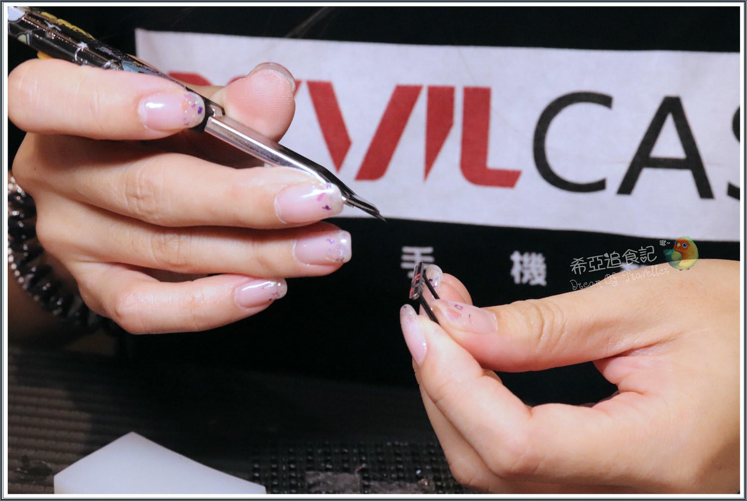 【台中包膜推薦】DEVILCASE の Android zenfone 5 全機包膜 & 螢幕保護貼 & 手機配件(台中/逢甲夜市) ➽ 包君滿意 獨家藝妓花魁精緻包膜圖案