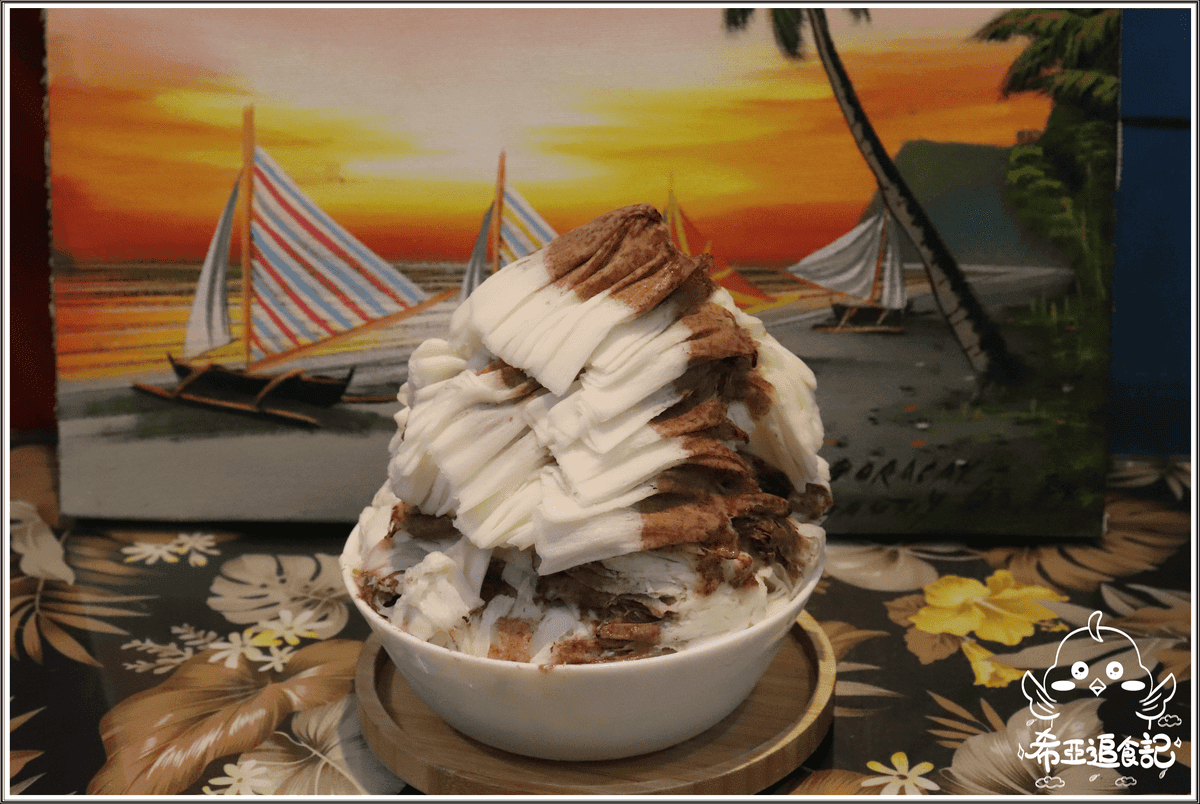 【台中雪花冰推薦】show 喫冰小棧 の 古早月見 & 可可巧克 (台中/西區) ➽ 台中市區寵物友善冰品店，有可愛的狗兒陪你吃冰  – 蛋奶素