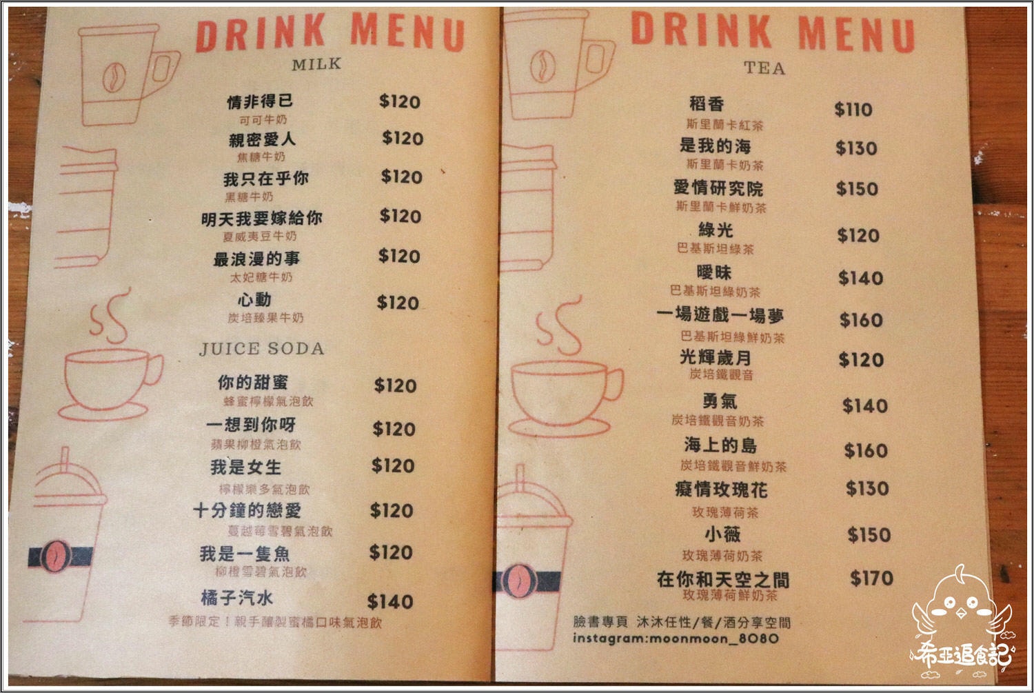 【台中異國餐館推薦】沐沐任性/餐酒/分享空間 の 蔬菜野菇義大利麵 & 天菜 & 你是我的菜 & 檸檬草的味道 & 十分鐘的戀愛  ➽ 異國風餐館，聚會變得超有氣氛 – 五辛素