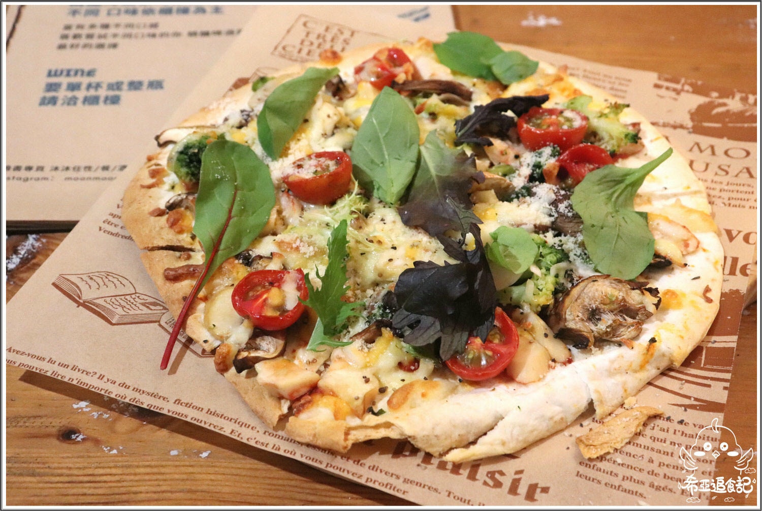 【台中異國餐館推薦】沐沐任性/餐酒/分享空間 の 蔬菜野菇義大利麵 & 天菜 & 你是我的菜 & 檸檬草的味道 & 十分鐘的戀愛  ➽ 異國風餐館，聚會變得超有氣氛 – 五辛素