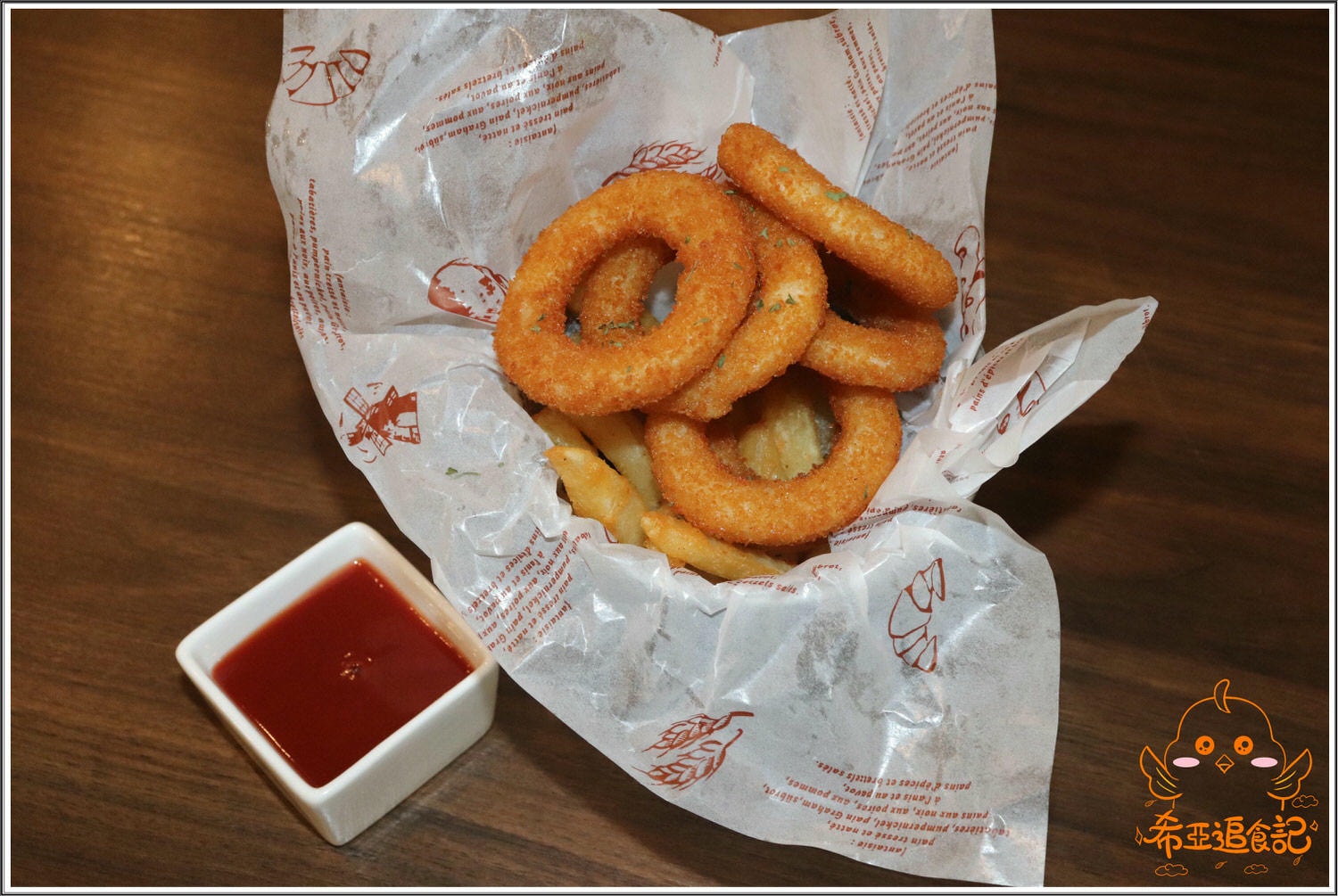 【台中大里餐廳推薦】猴子披薩 の 雙人套餐(太陽下雪地裡的粉紅豬、貝斯勤蜂蜜芥茉雞肉義式燉飯) & 九龍城港式凍檸燒鵝 (台中/大里區) ➽ 聚餐好地點，氣氛佳，套餐系列CP值超高