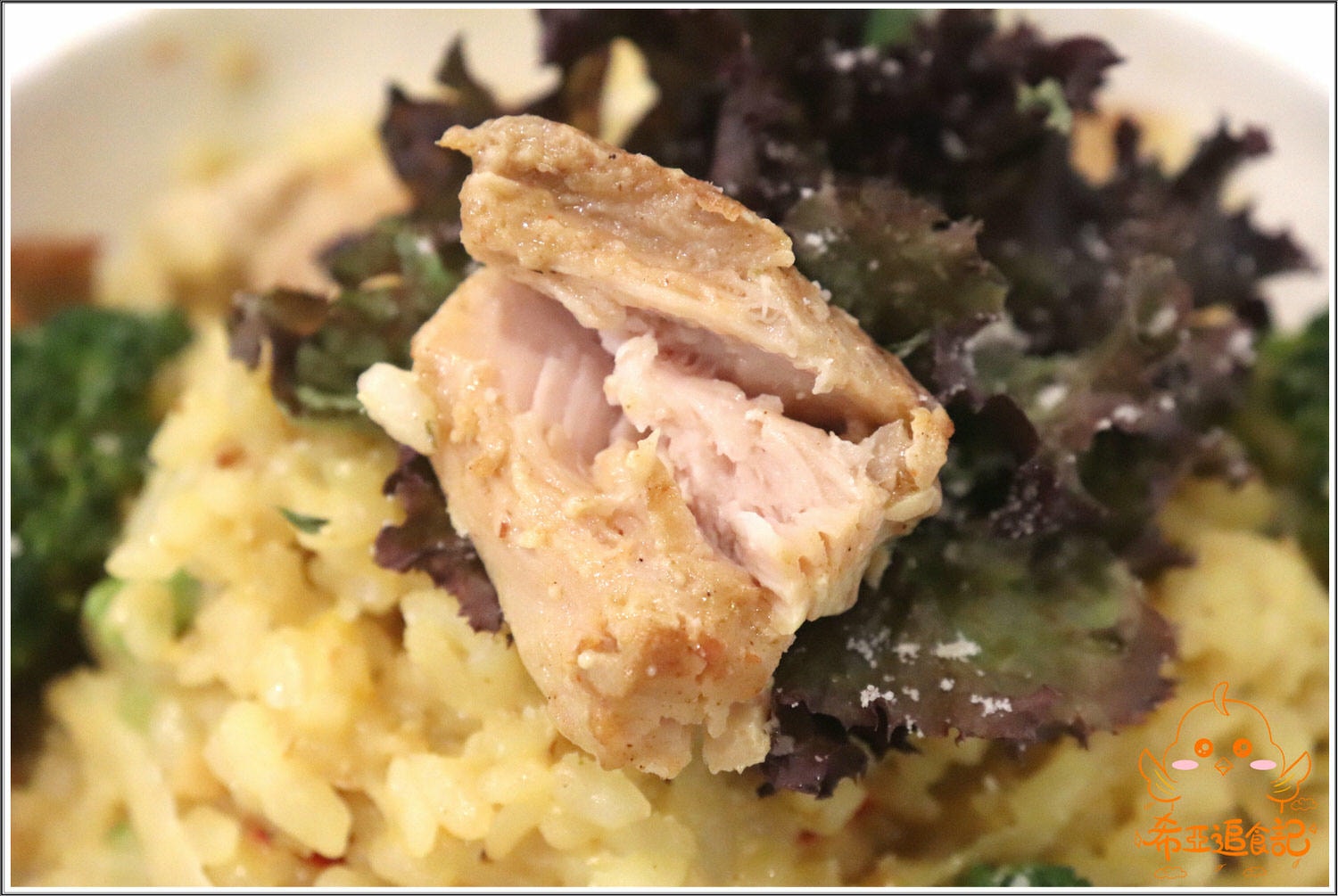 【台中大里餐廳推薦】猴子披薩 の 雙人套餐(太陽下雪地裡的粉紅豬、貝斯勤蜂蜜芥茉雞肉義式燉飯) & 九龍城港式凍檸燒鵝 (台中/大里區) ➽ 聚餐好地點，氣氛佳，套餐系列CP值超高