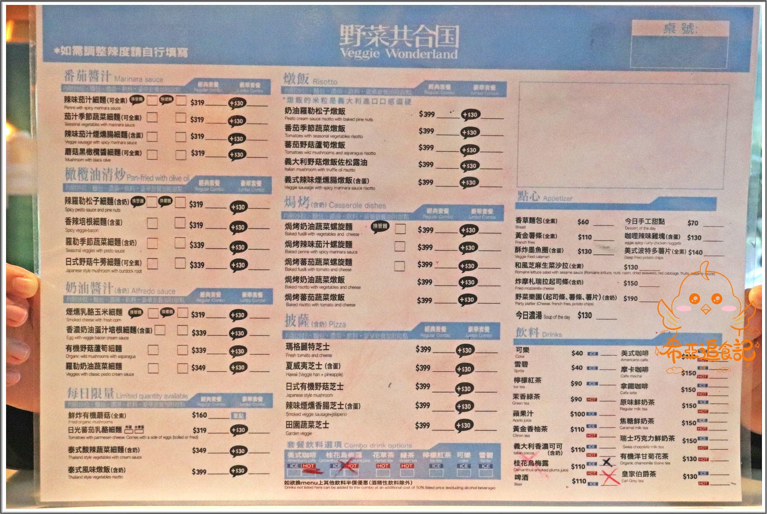 【燉飯/披薩分享】 野菜共合國 の 田園蔬菜芝士披薩 & 蕃茄野菇蘆筍燉飯 (台中/西區) ➽ 台中素食義式料理餐廳，當日濃湯無敵爆好喝  – 素食