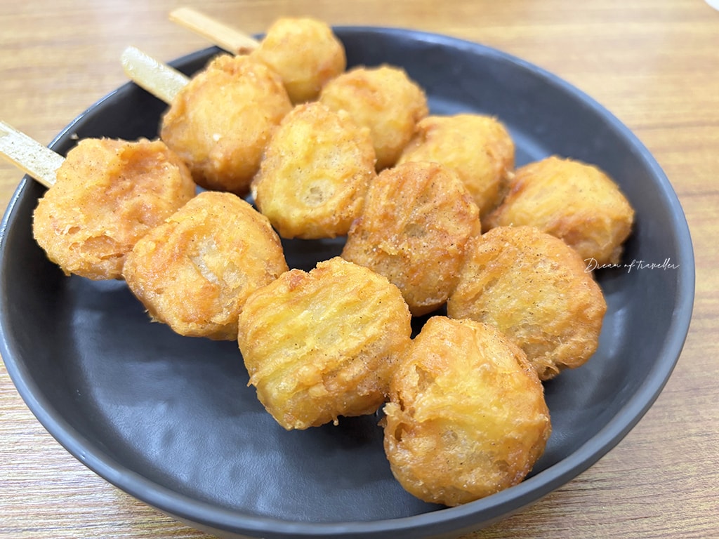 【台中素食早午餐】早蔬早午餐 の 泰式蝦餅潛艇堡 / 塔香菌菇蛋餅 / 搗蛋丸 ➽ 超多選擇的早餐店,還有好吃搗蛋丸 ~ - 第7張圖 早蔬早午餐