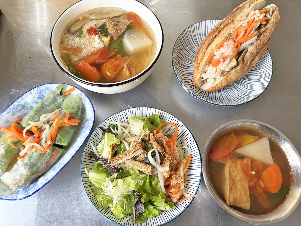 金和越式蔬食創意料理